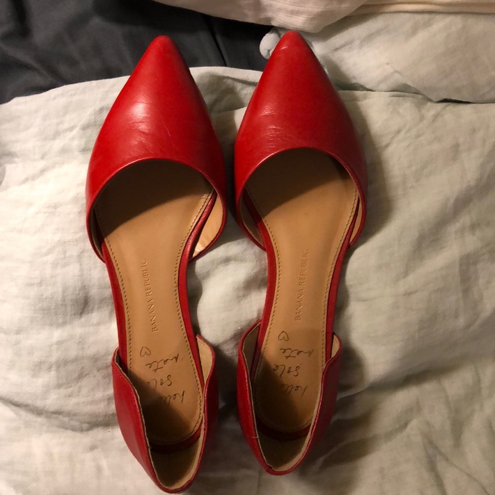 Orange d’orsay flats